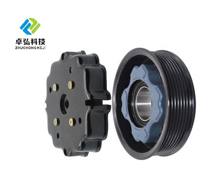 Car Fitment Audi 7SEU16C Auto AC Compressor Pulley Clutch Kit 7PK 120MM 12V per A8 4.2