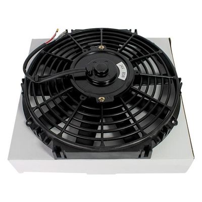 Ventilatore di raffreddamento di radiatore automatico in plastica universale 12 pollici 80W/120W per auto elettrica slim 12v