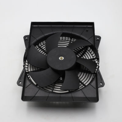 Ventilatore di raffreddamento di radiatore automatico in plastica universale 12 pollici 80W/120W per auto elettrica slim 12v