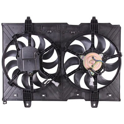 Ventilatore di raffreddamento di radiatore automatico in plastica universale 12 pollici 80W/120W per auto elettrica slim 12v