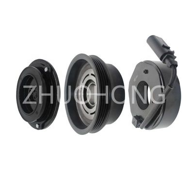 Auto AC Compressore Pulley Clutch Kit 4PK 123MM 12V per VW SVW SANTANA 3000 2004-2007 1.8