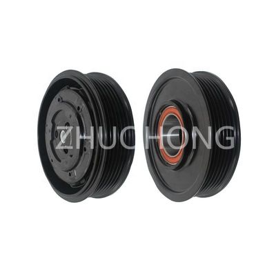 Auto AC Compressor Pulley Clutch Kit 6PK 115MM 12V per VW POLO CROSS 6R 2012- 1.4 1.6